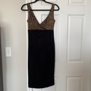 PinUp Couture Leopard Print Wiggle Dress